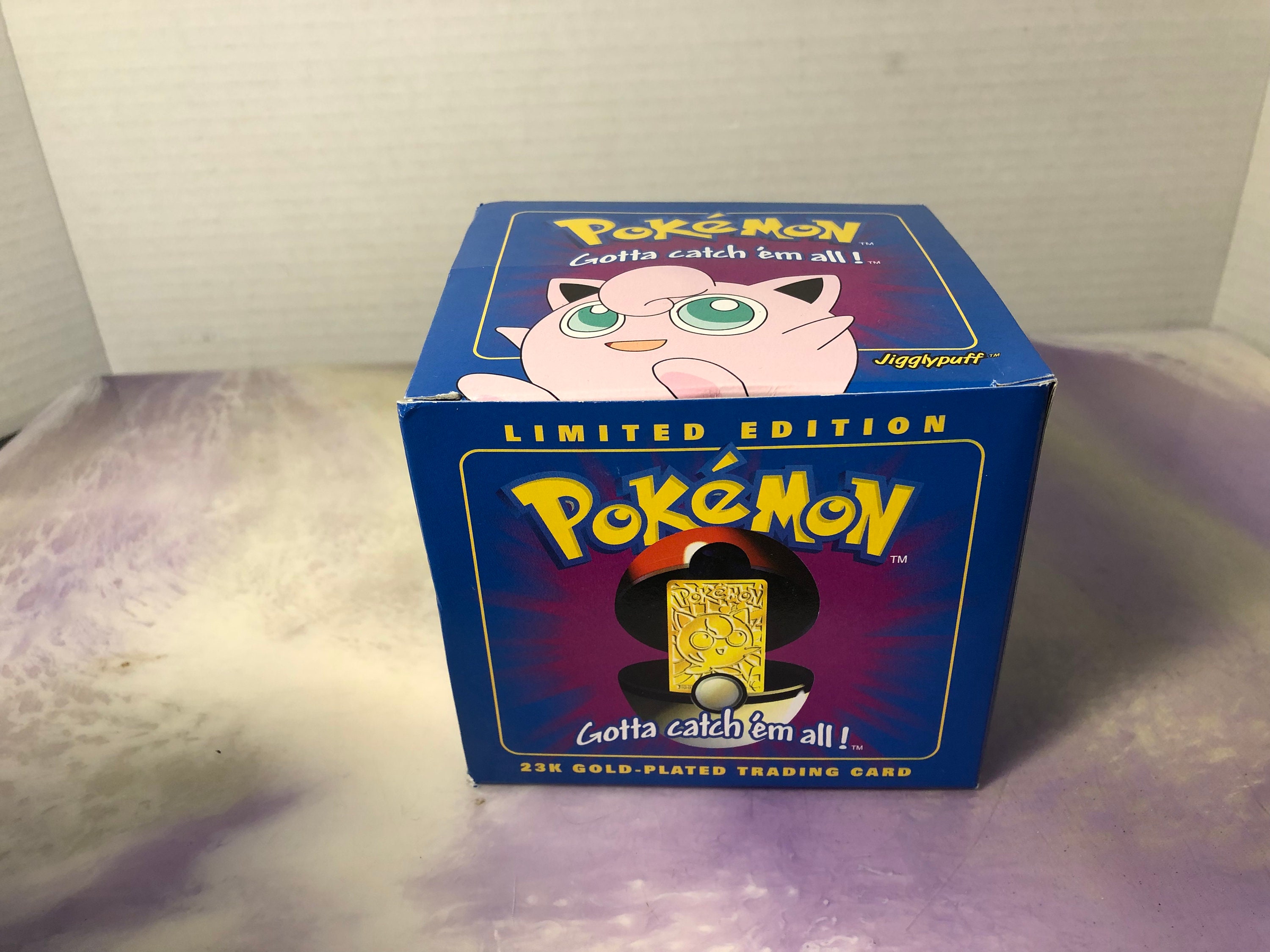 Vintage 23K Pokemon Limited Edition Gold-plated Trading Card - Etsy