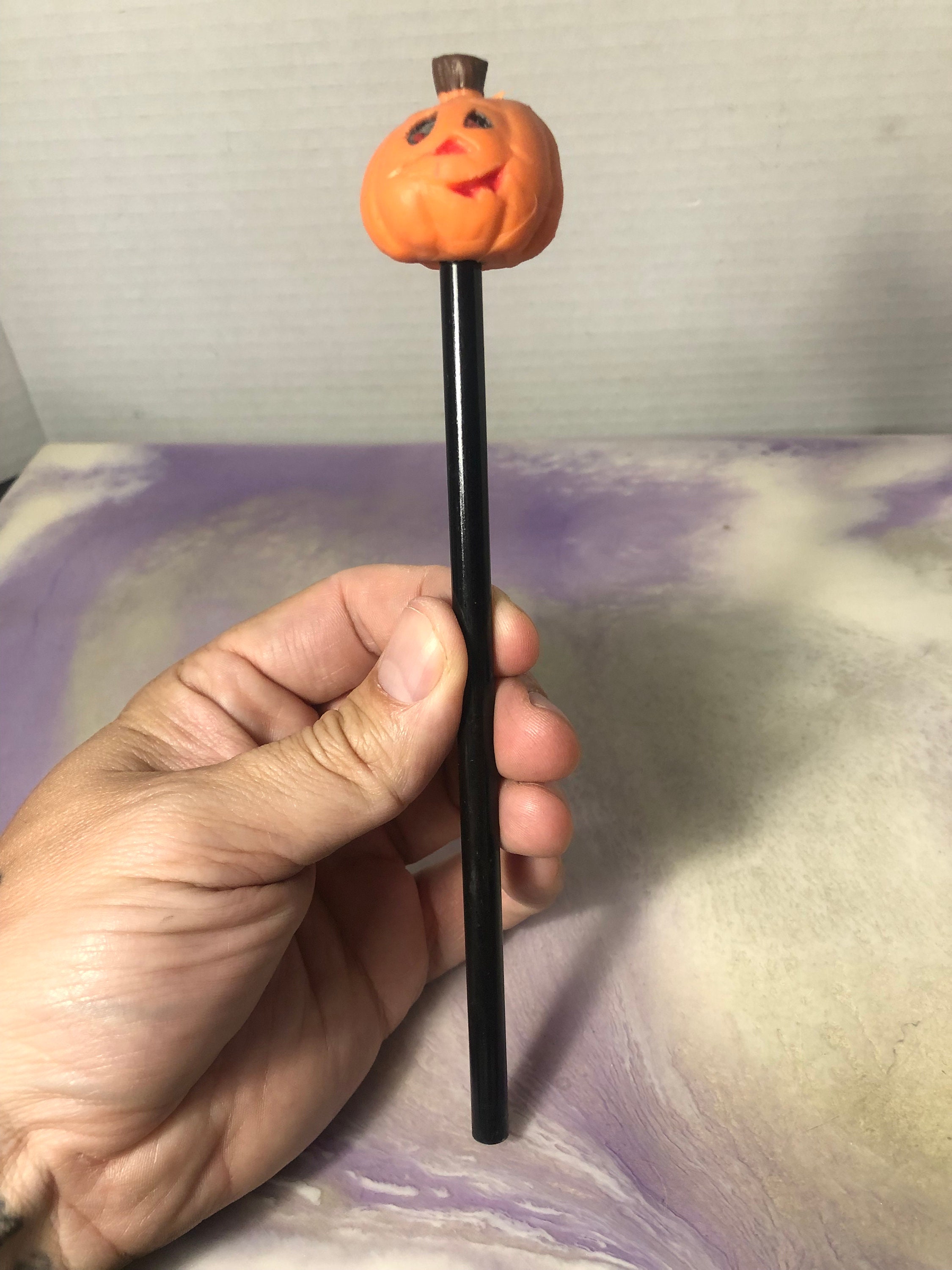 Vintage Russ Halloween Themed Pencil Collectible Hallmark Pencil Topper - Cool 90's Hallmark Pencil / Nostalgia