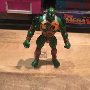 Vintage Ninja Turtles TMNT Supermutants Raphael Raph Super Mutants Figure 1994 Rzadka luzem