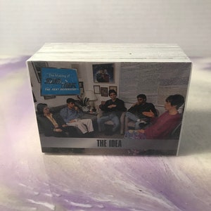 Vintage 1994 Sky Box Star Trek the Making of the Next Generation Collectors Card Set Gloednieuw! - Geweldige 90's Star Trek Card Lot