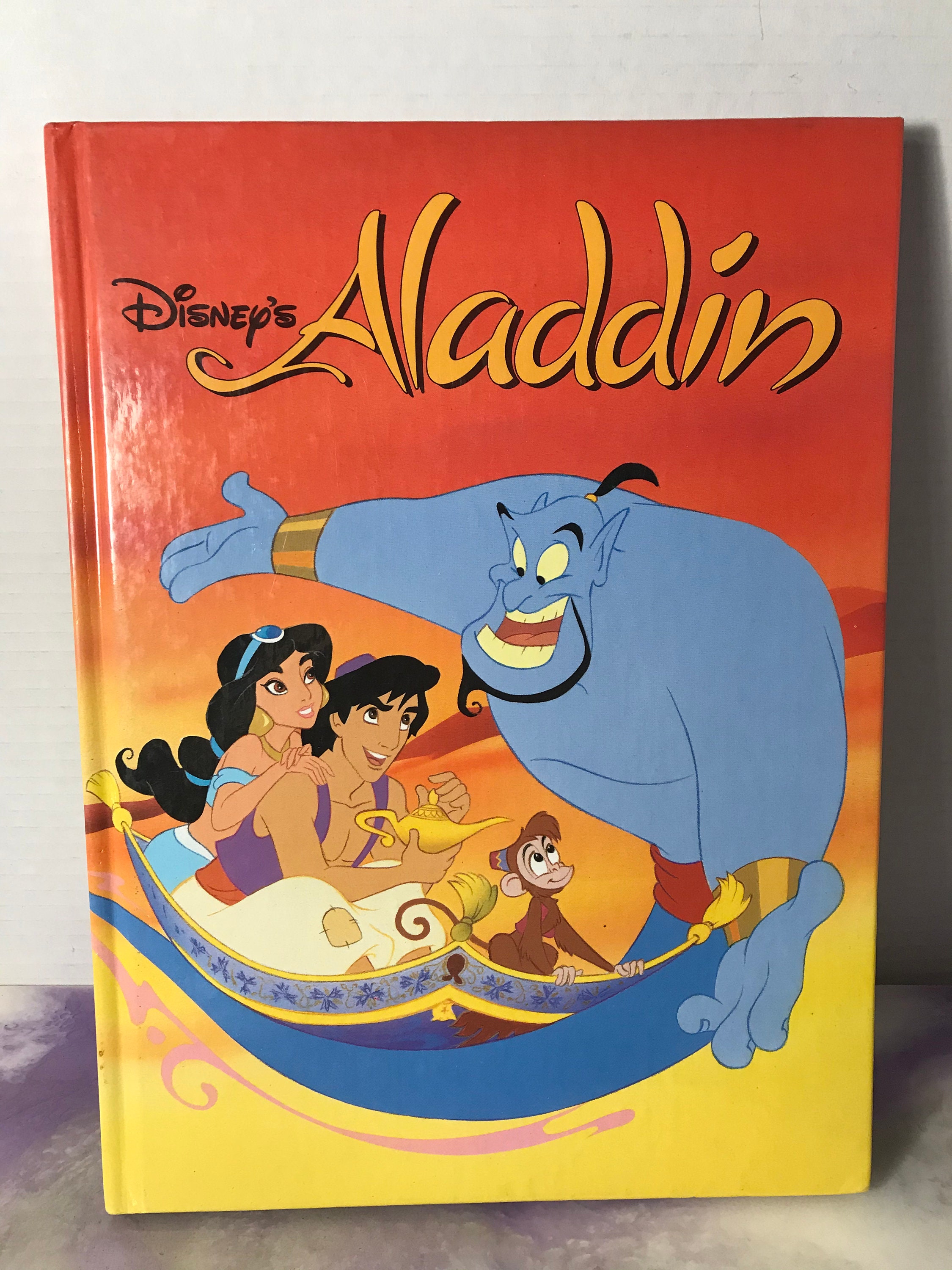 Walt Disney's Classic Series ALADDIN (HC 1990's) Illustrated