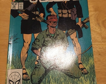 Vintage Marvel Comics The Nam #16 (1987) Vintage Rare Comic Book - Marvel Comics Rare