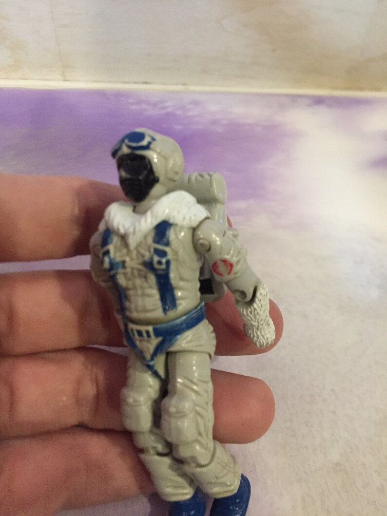 Vintage 1987 GI Joe ARAH Snow Viper v1 Rare Vintage Action Etsy
