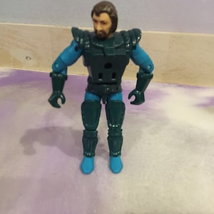 Vintage 80er Jahre Knights of the Magical Light - Darkstorm Action-Figur Incomplete Loose - Seltene Vintage 80er Jahre Figur