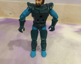 Vintage 1980's Visionaries Knights of the Magical Light - Darkstorm Action Figure Incomplete Loose - Rare Vintage 80's Figure