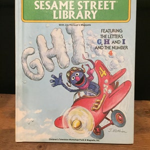 The Sesame Street Library: With Jim Henson&#39;s Muppets by Michael K. Frith Vol. 4 Rare Vintage Book