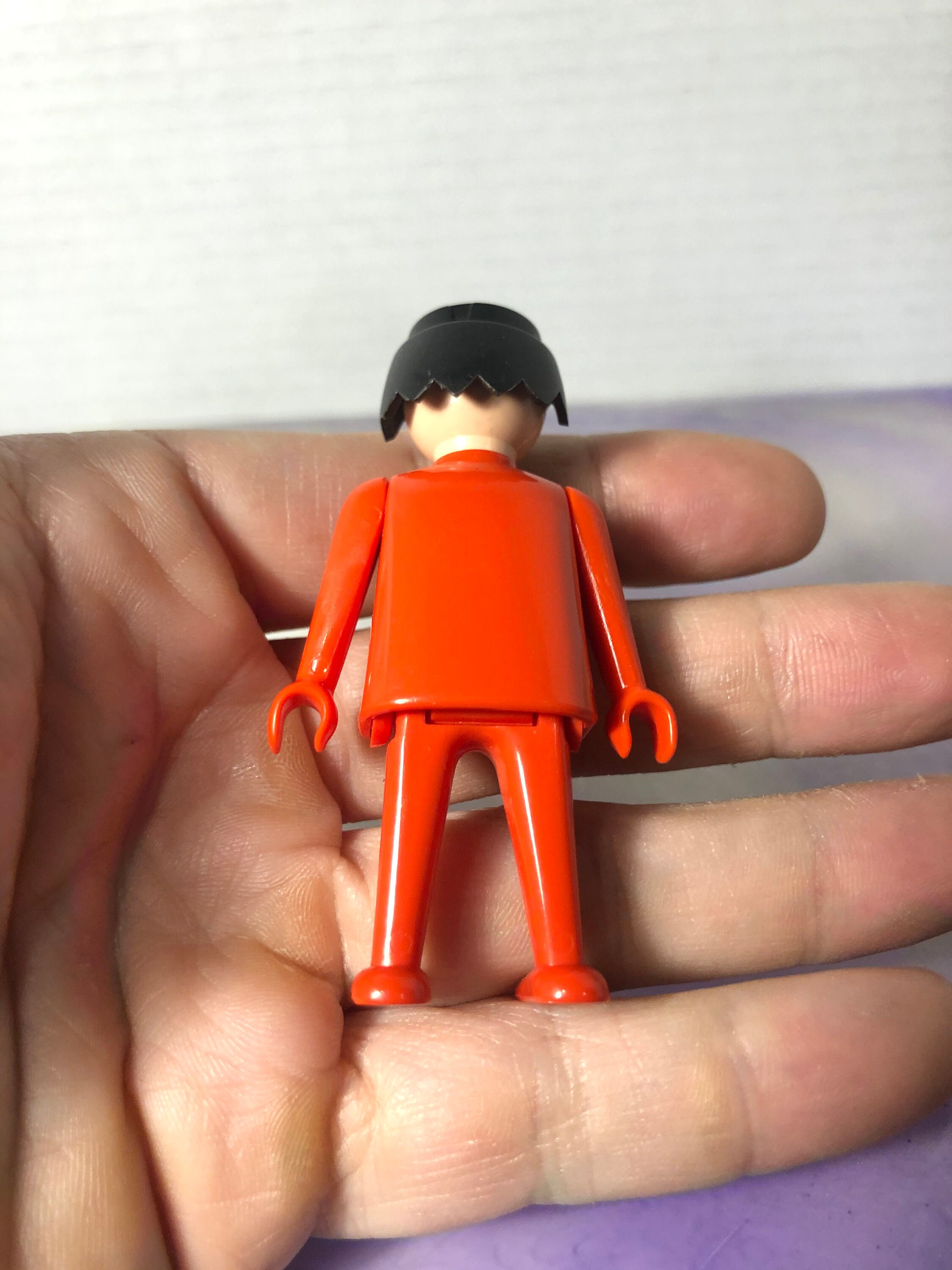 ANCIEN - PLAYMOBIL - Lot de 3 figurines - Vert - Geobra - 1974