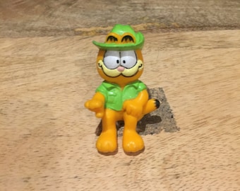 Vintage 1980's Garfield PVC Figure Figure Only Nostalgia MCDONALD'S Vintage Happy Meal Toy Rare Nostalgia Lot 5