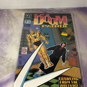 Vintage DC Comics the Doom Patrol #20 1980&#39;s  DC COMICS 80&#39;s Nostalgia