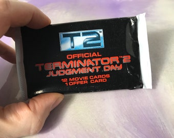 ヴィンテージ T2 ターミネーター2 トレーディングカード 1990年代 未