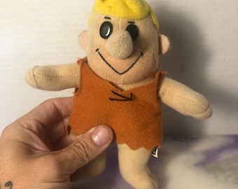 Zeldzaam knuffeldier pluche Flintstones speelgoed - Barney Rubble Plush - Awesome 90's Nostalgia