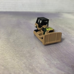 Vintage Micro Machines Tiny Toy Car lot of 1 Vehicle  - Galoob Military Construction Car
