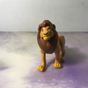 Vintage Lion King Figure MUFASA! Disney Lion King Cake Topper PVC Figure!