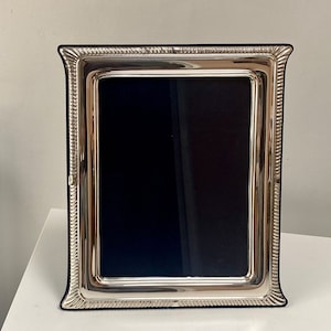 Antique Silver Picture Frame – French Vintage Home Decor – Ornate Photo Frame – Collectible Silver Frame – Art Deco Style