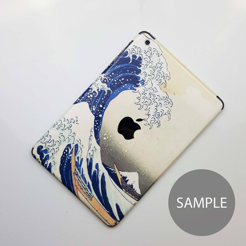 Flowers iPad Skin painting iPad decal art iPad sticker Water lily iPad pro decal iPad air skin iPad mini case 9.7 10.5 12.7 inch IPA189
