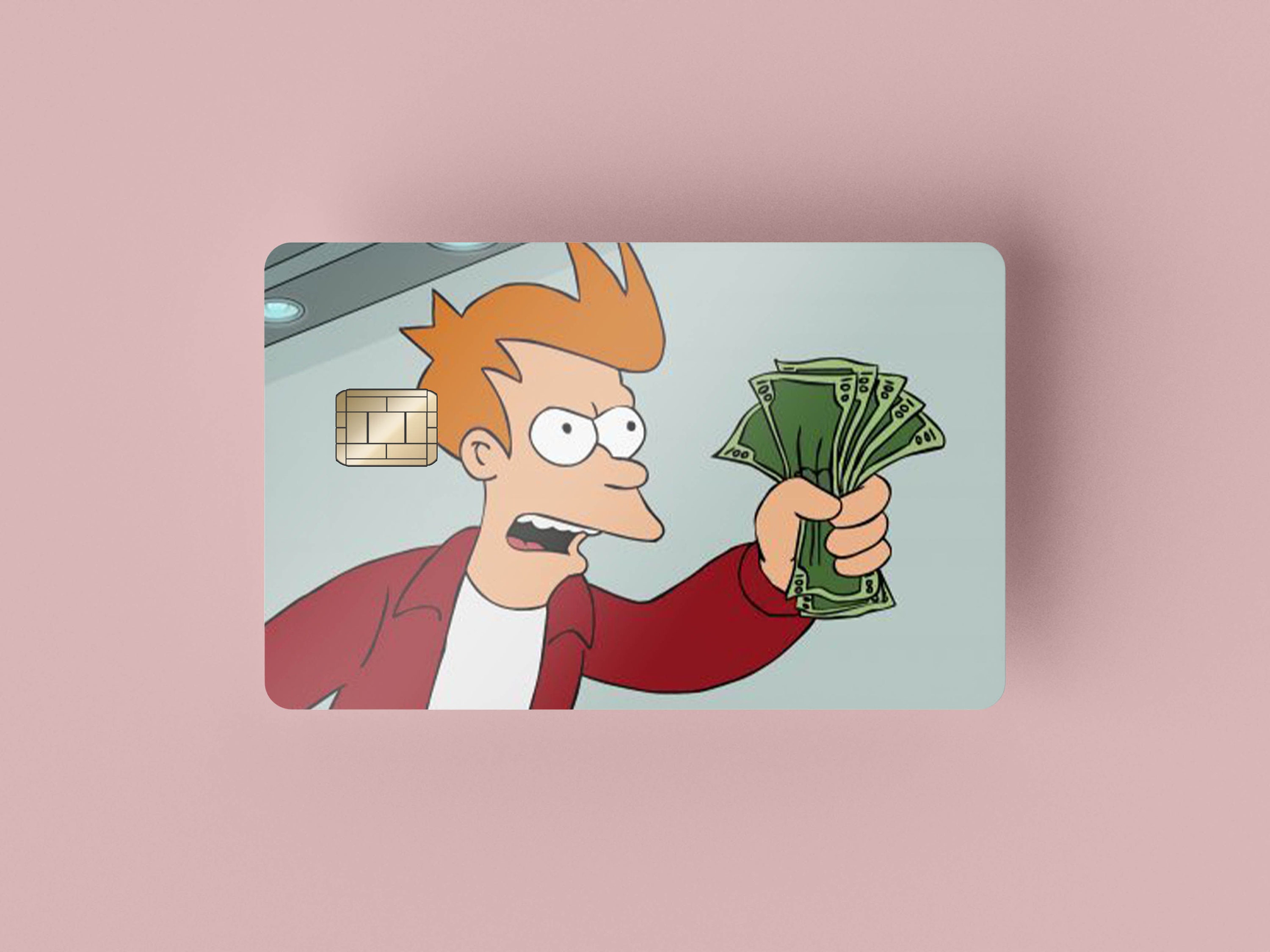 Shut Up And Take My Money Meme Credit Card Wrap Bank Card Etsy Australia