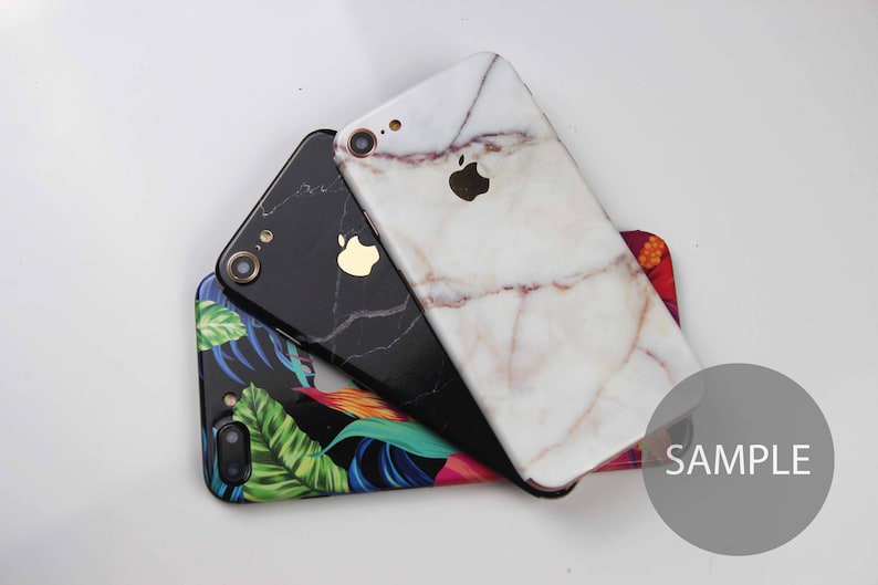 colorful iPhone Skin leafs iPhone decal nature iPhone sticker iPhone 5 decal iphone 6 iphone x case SE 5s 6s 7s 7 plus 8 plus 10 PS-533