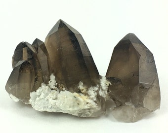 Smoky Quartz with Feldspar, Erongo Mountains, Karibib Constituency, Erongo Region, Namibia