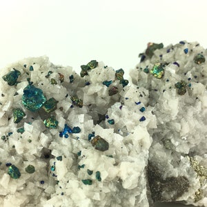 Chalcopyrite with Dolomite, Brushy Creek Mine, Greeley, Reynolds County, Missouri, USA
