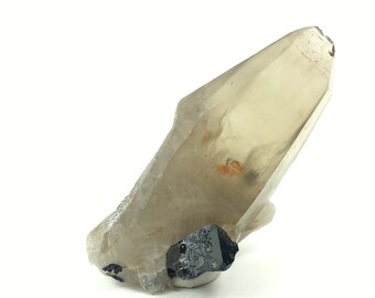 Smoky Quartz with Schorl (Black Tourmaline), Erongo Mountains, Karibib Constituency, Erongo Region, Namibia