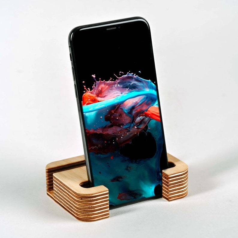 Bundle Deal || Premium Wooden Laptop Stand + Headphone Stand + Phone holder | Equal Peaks | Sustainable | Working From Home Gift | Eco Gift image 4