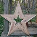 Wooden Star ~ Hand-crafted ~ Rustic ~ 30' Tall - Etsy