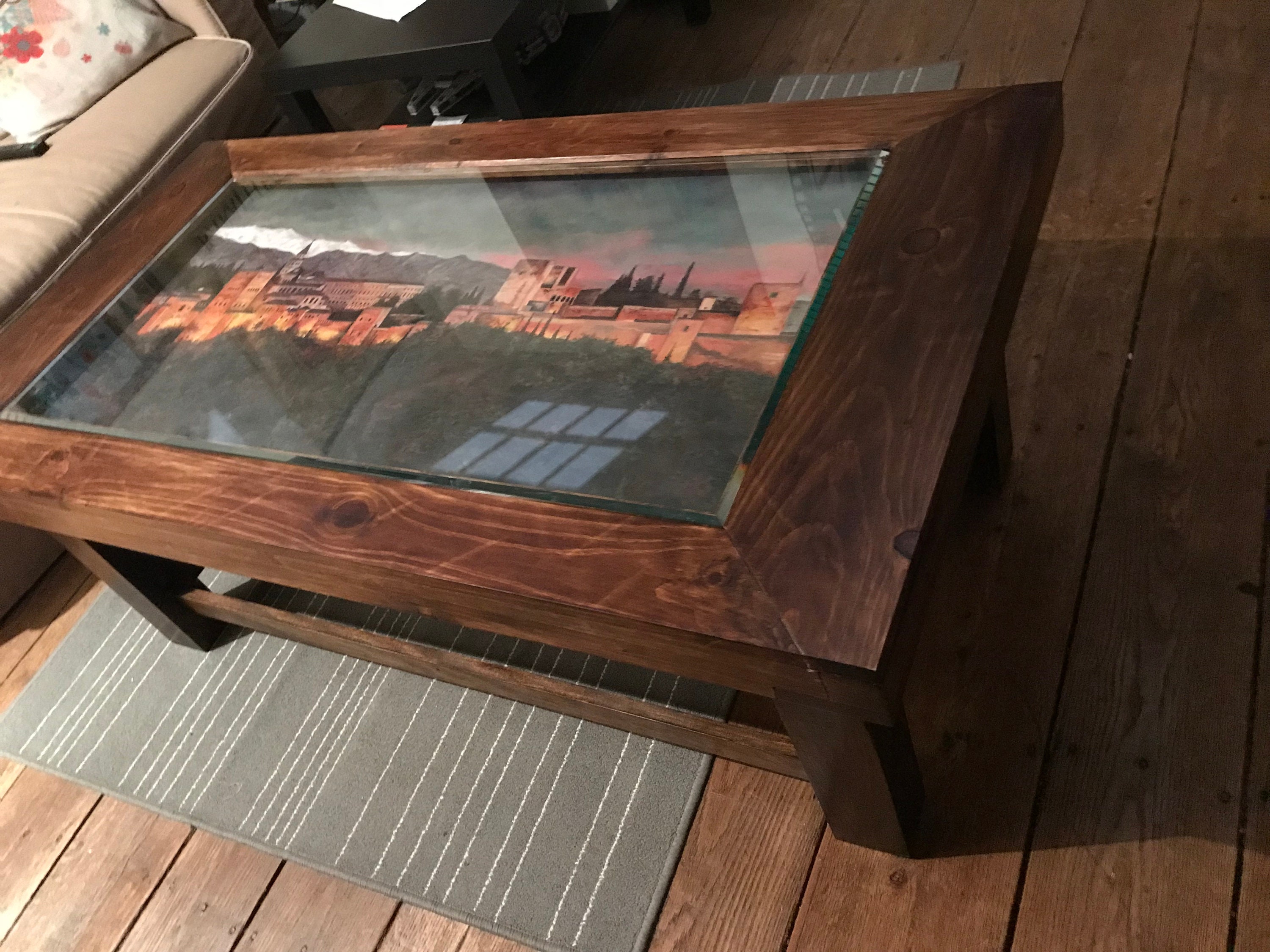 Art Display Coffee Table Etsy