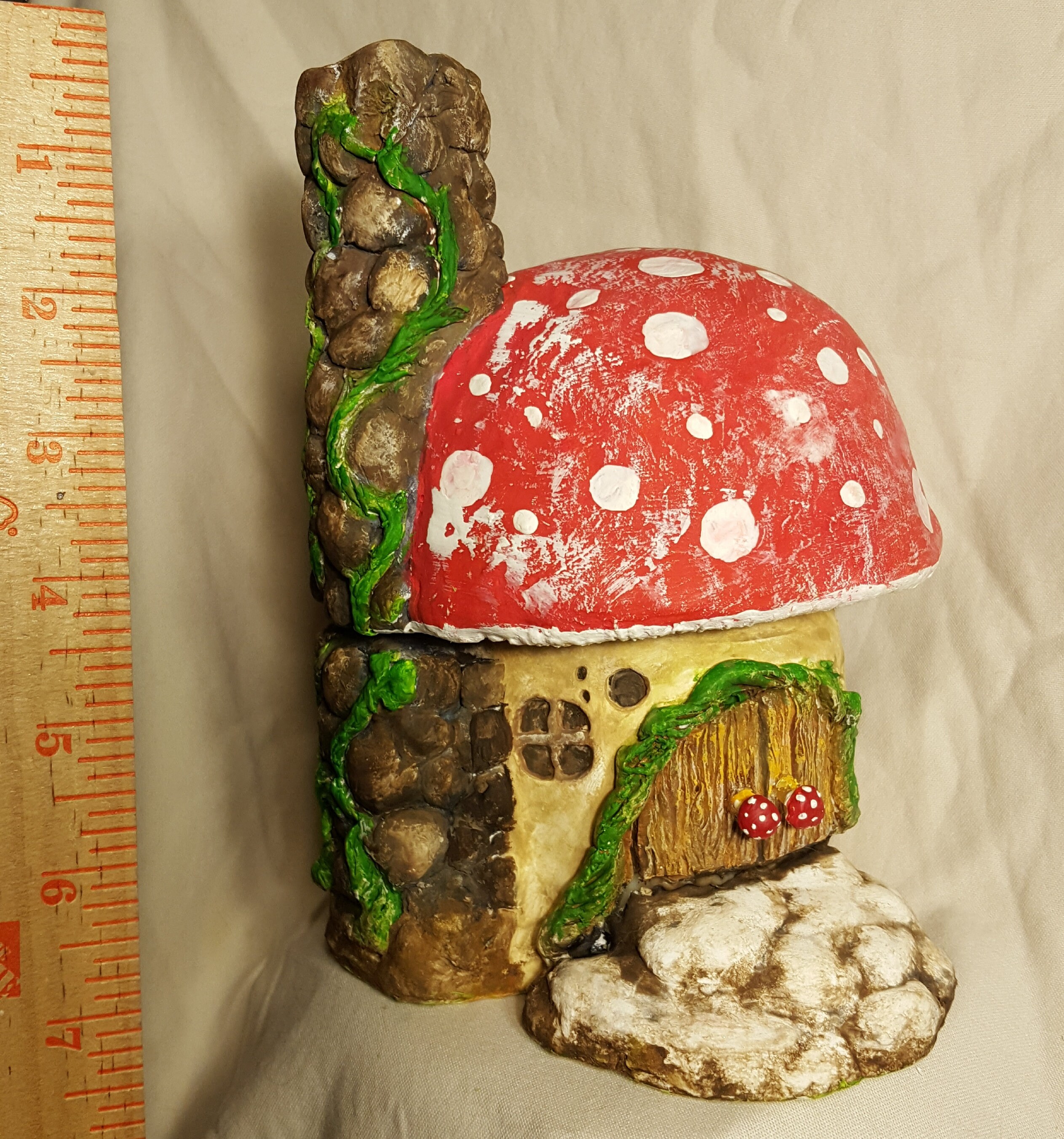 OOAK Mushroom Jar Home & Living Home Décor