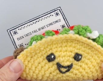 Emotional Support Taco [PDF Pattern] - Quick and Easy Gift - Instant Download