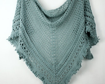 Fringed Shawl [PATTERN ONLY]