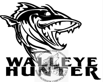 Download Walleye Svg Etsy