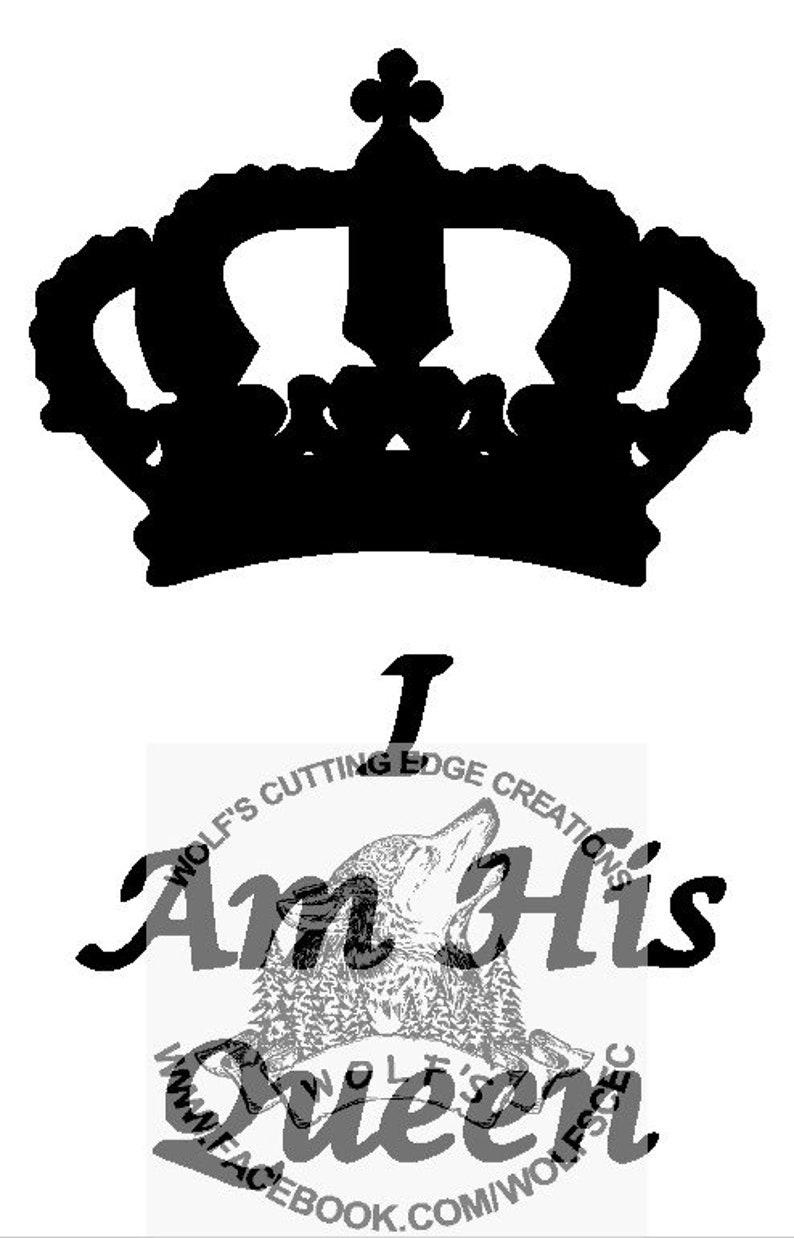 Free Free His Queen Svg 205 SVG PNG EPS DXF File