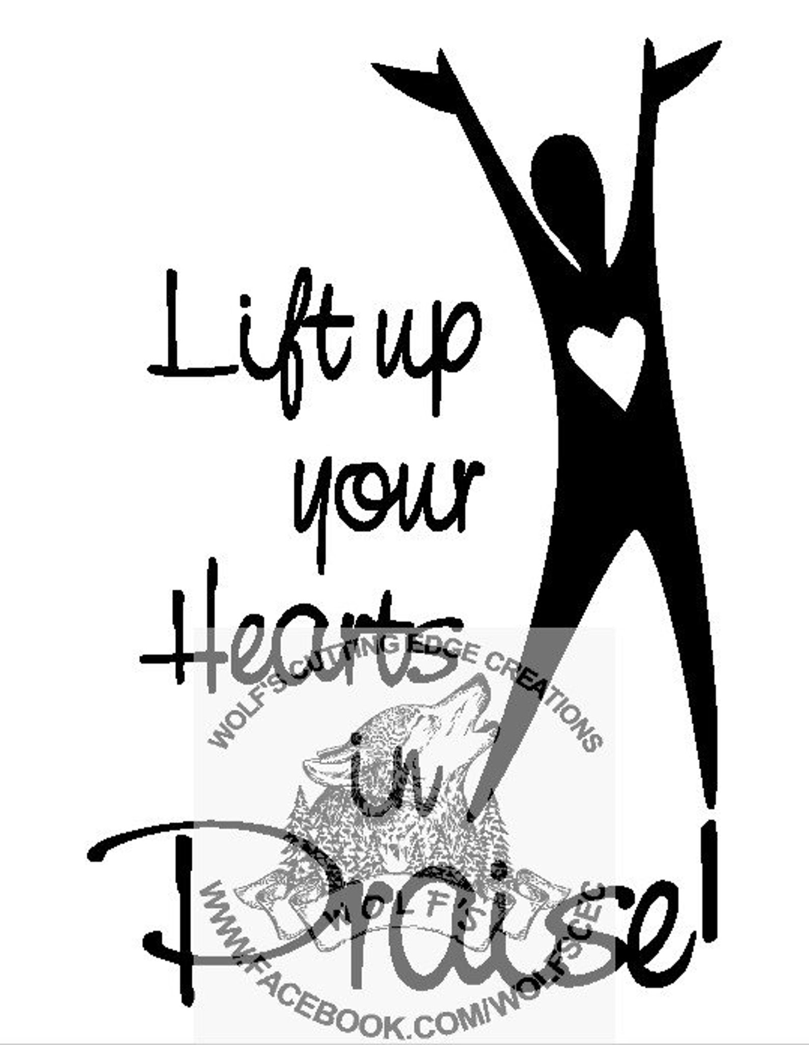 Download Lift Hearts design svg dxf png download cricut laser cnc 2020 | Etsy