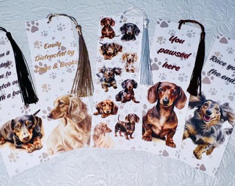 Dachshund Bookmarks