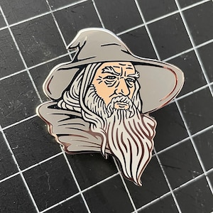 Gandalf the Grey enamel pin