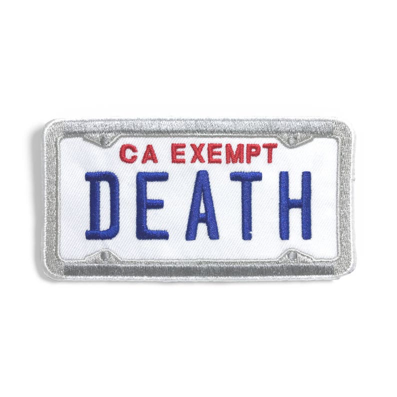Government Plates Patch