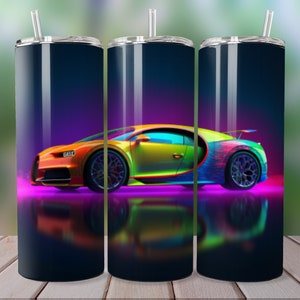 Neon Bugatti 
