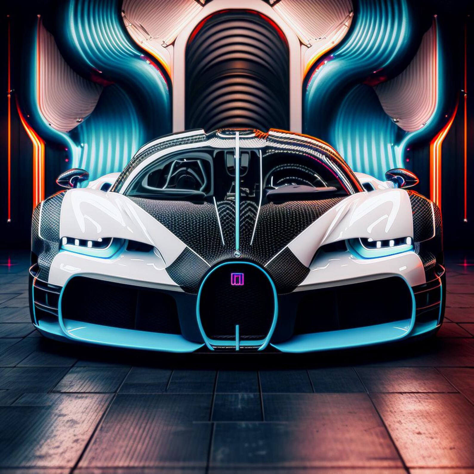 Bugatti, Carbon Bugatti, Bugatti Neon, Bugatti Car, Bugatti Picture Etsy