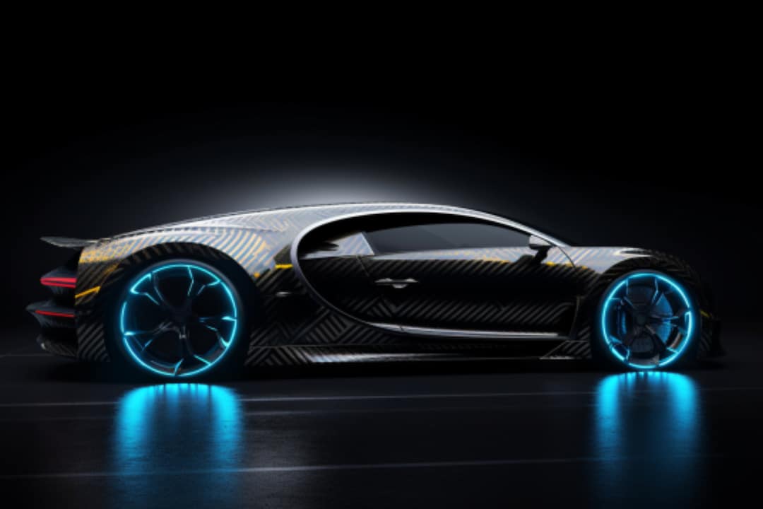 Bugatti Neon, Bugatti Wall Art, Bugatti Art, Bugatti Cars, Hyper Car