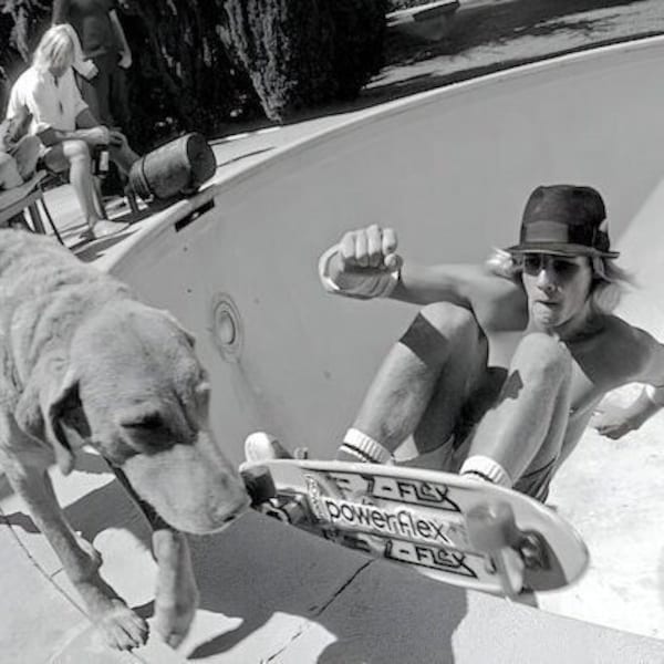 JAY ADAMS 70s, CA (zwembad, hond en skate!)