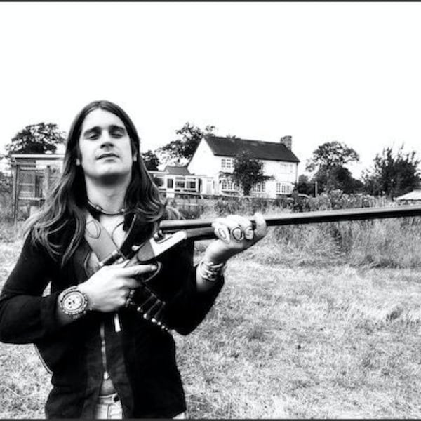 OZZY OSBOURNE And GUN , 70s !