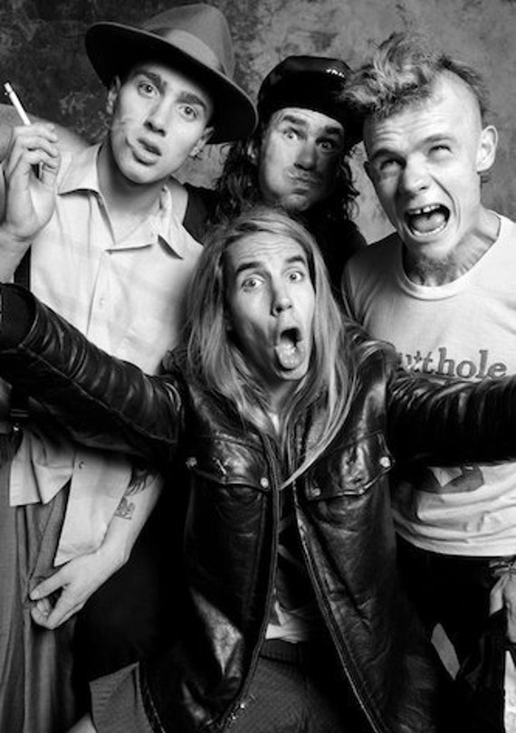 Red Hot Chili Peppers , 80s - Etsy Red Hot Chili Peppers , 80s - Etsy