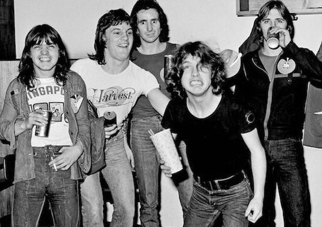 AC/DC , Early Days 70s - Etsy
