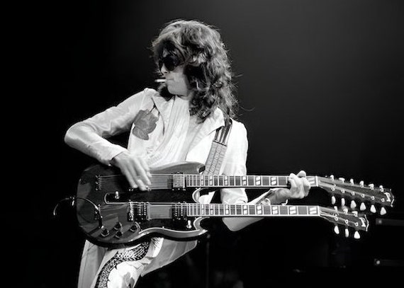 Led Zeppelin , Jimmy Page Live Double Neck 70s - Etsy Led Zeppelin , Jimmy Page Live Double Neck 70s - Etsy