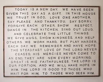 PDF Family Values for XL Wall Sign
