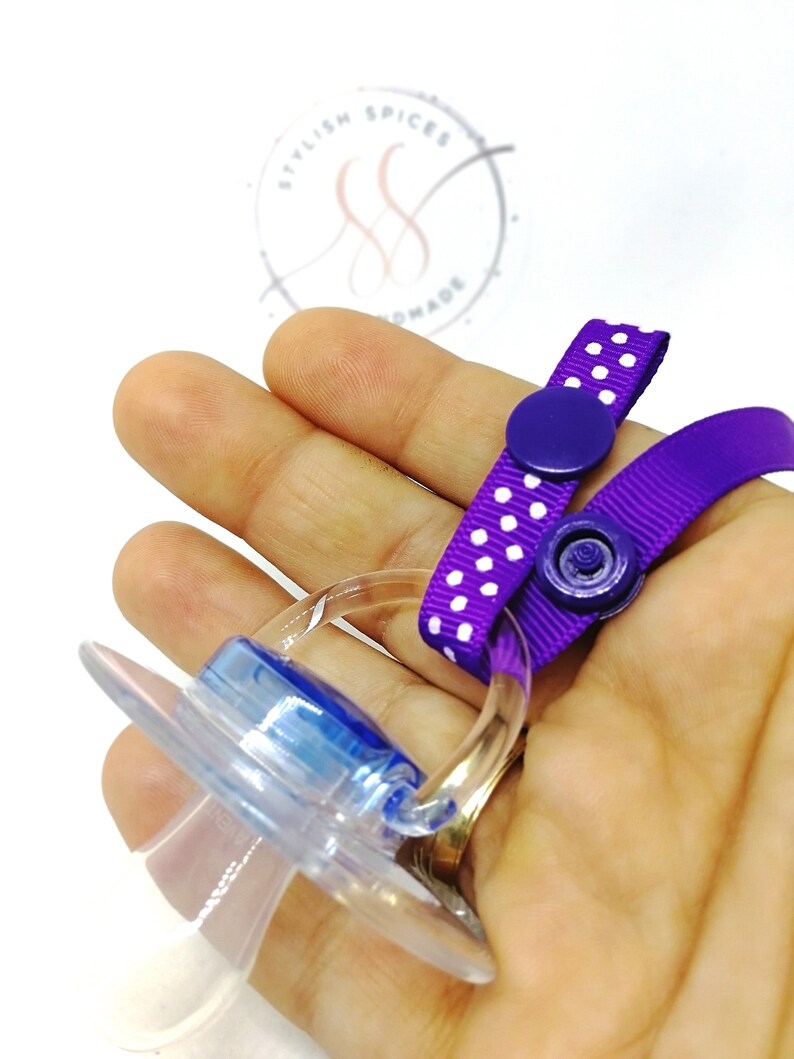GIRLS BOYS NEW BABY GIFT GROSGRAIN RIBBON DUMMY CLIP !! GET ONE FREE !!! BUY 3