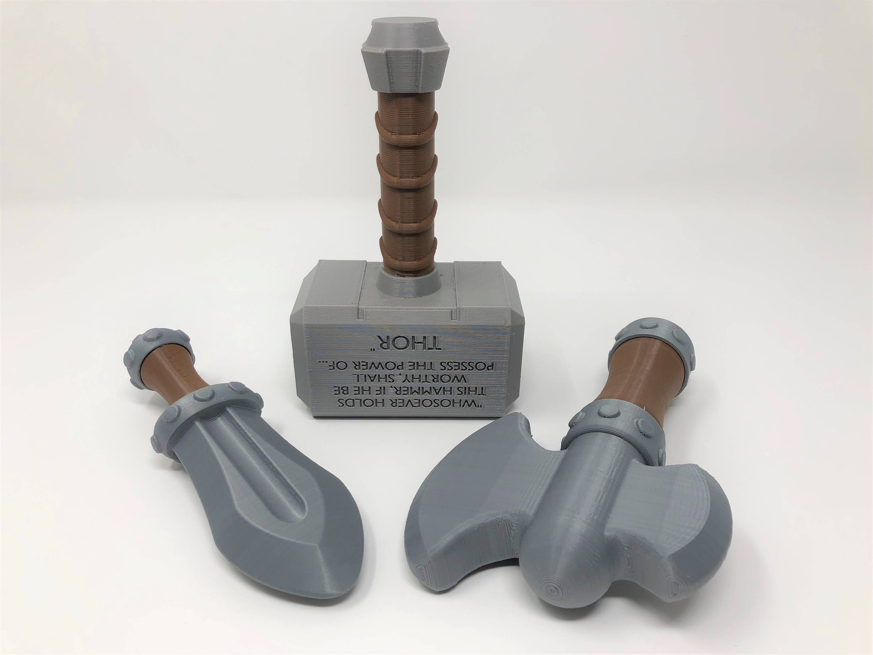 Thor Mjolnir War Hammer Baby Rattle Norse God Baby Gift Etsy