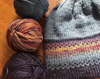 Patrón de tejido del gorro Harriman