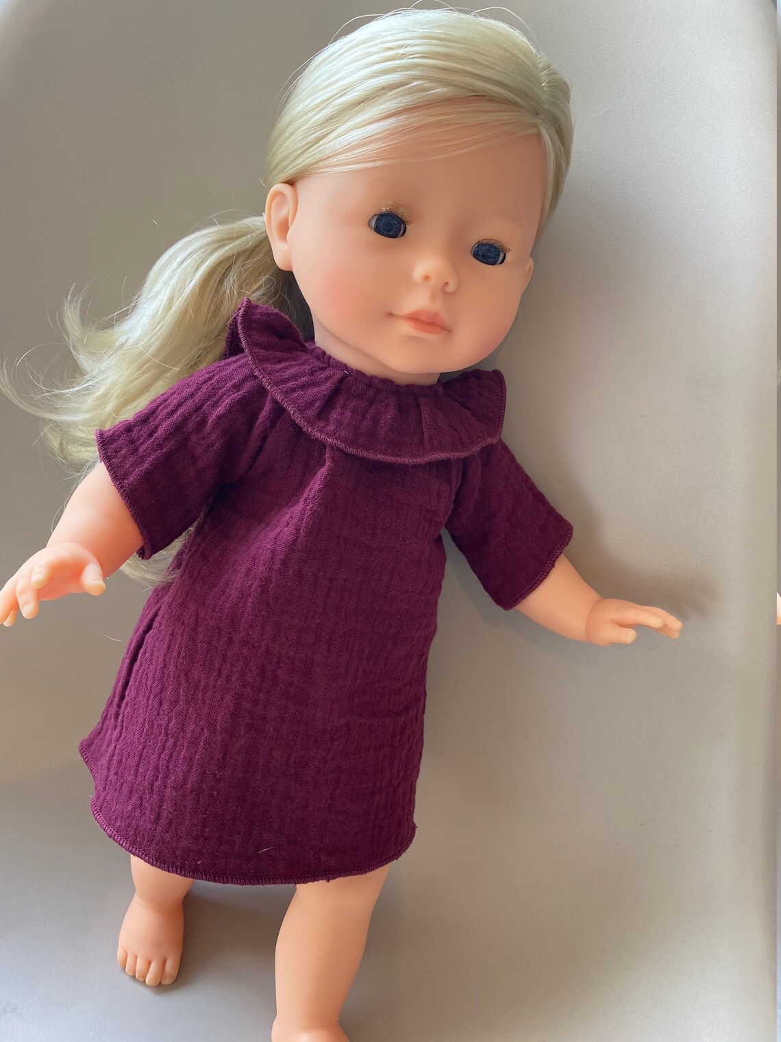 36cm Corolle Doll Clothes Doll Dress in double gauze Fabric Etsy