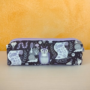 Kawaii Witch Forest Theme Pencil Case: Rectangular Pencil Case for Pens and Pencils, Cosmetics, and Organize Your Bag, Backpack and Desk.